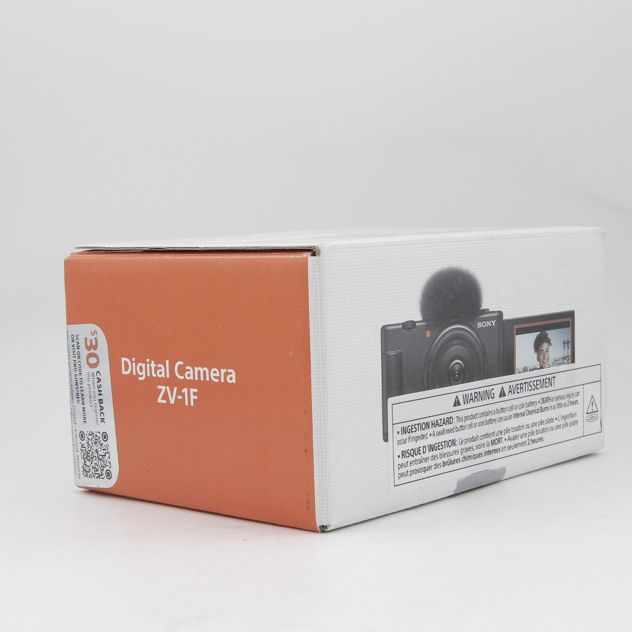 Open Box Sony ZV-1F Vlogging Camera (Black) - Compact Digital Camera for YouTube, Travel & Content Creation - Perfect for Vloggers, Travelers & Social Media Influencers