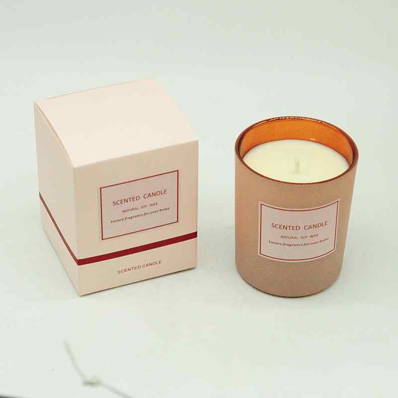 Pink Soy Wax Scented Candle - Natural Aromatherapy Candle for Relaxation, Home Decor & Romantic Ambiance | Perfect for Bedroom, Bathroom & Gift Giving