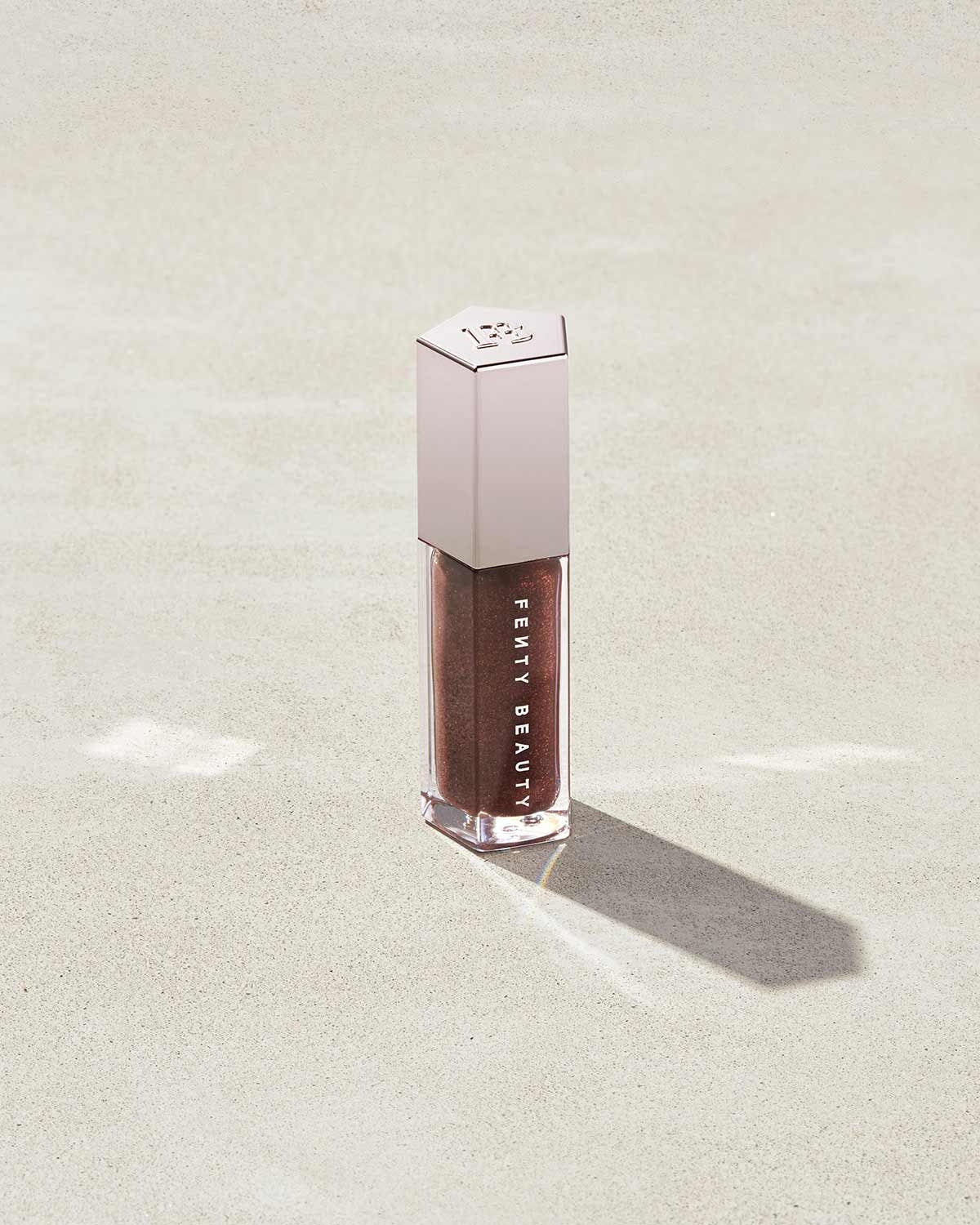 Fenty Beauty Gloss Bomb Universal Lip Luminizer - Hot Chocolit Shade | Hydrating Plumping Lip Gloss for Day & Night Wear | Perfect for Parties, Dates & Everyday Makeup Looks