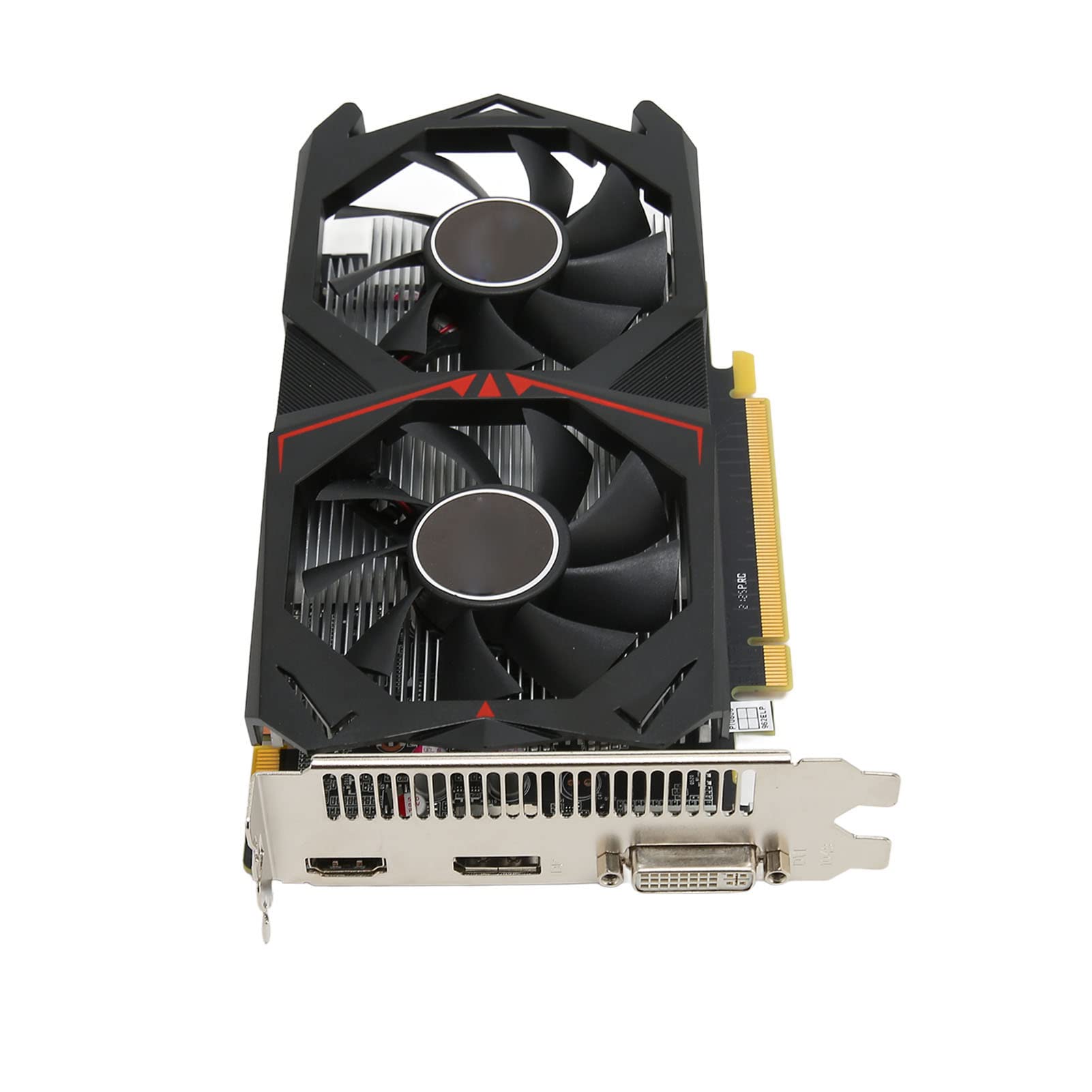 Sxhlseller Gaming Graphics Card - 128 Bit GDDR6 Dedicated GPU with Dual Cooling Fans & Independent Power Supply for PC Gaming, Streaming & VR | High Performance for 4K Gaming & Video Editing