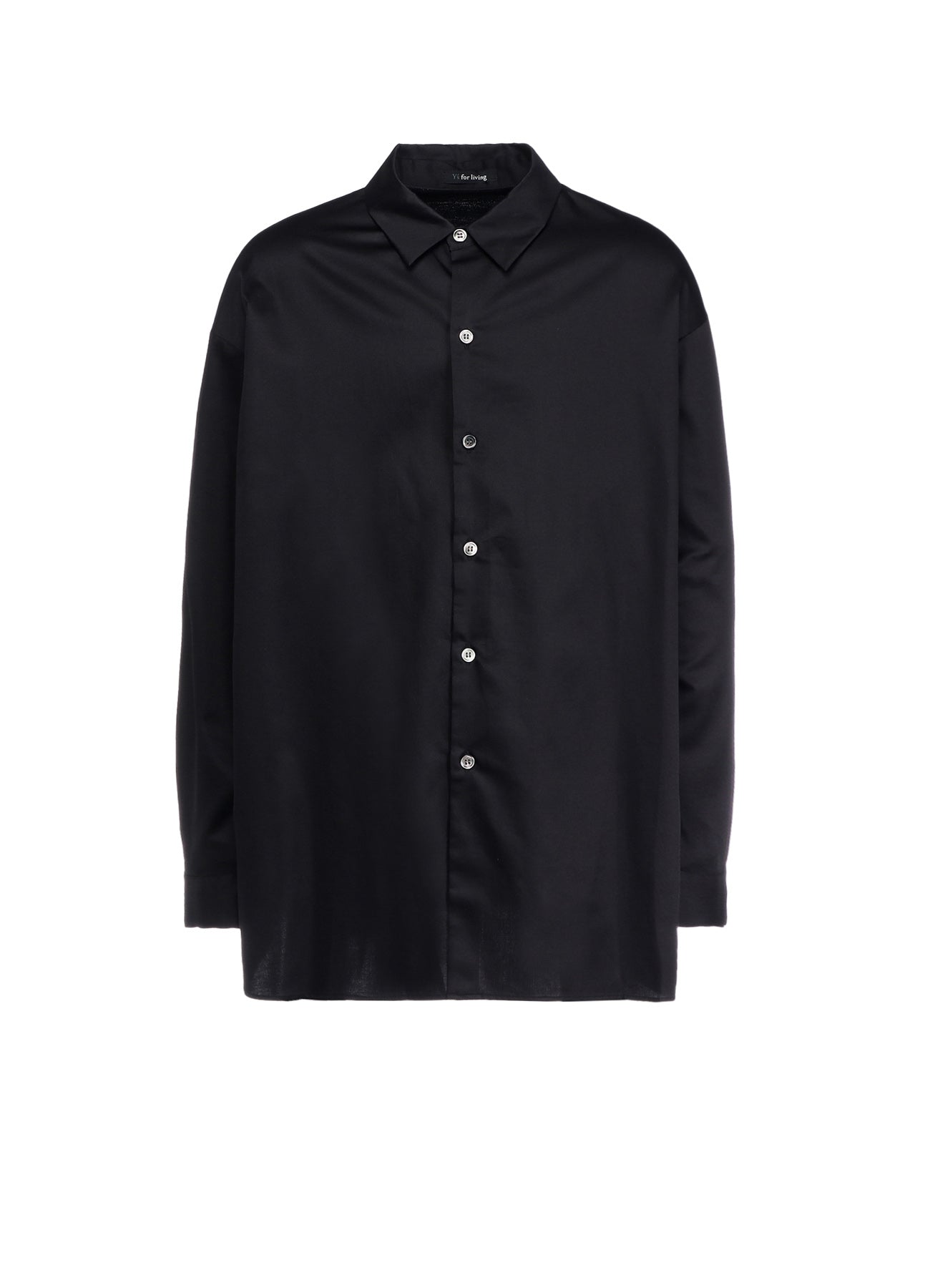 Premium Cotton Satin Switching Collar Shirt for Men - Size L | Business Casual & Formal Wear | Office, Party & Special Occasions