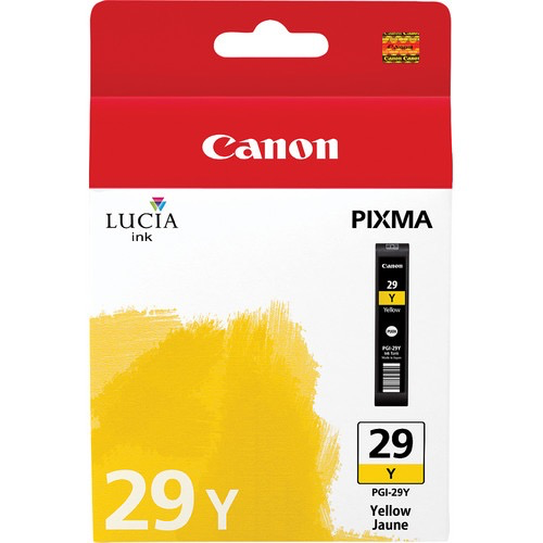 Canon PGI 29 Yellow Ink Tank - High-Quality Replacement Ink for Canon Printers | Perfect for Home, Office & Photo Printing