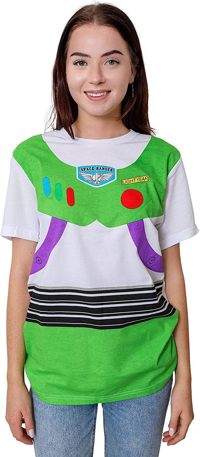 Buzz Lightyear Astronaut T-Shirt for Adults - Cosplay & Halloween Costume