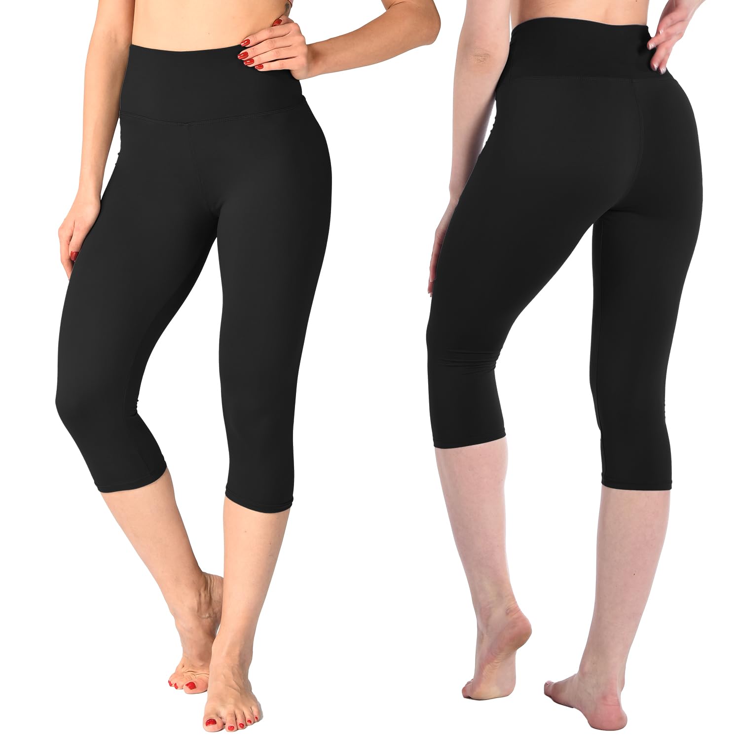 High Waisted Yoga Pants for Women - Tummy Control Workout Leggings for Running, Gym & Lounge - Soft Stretchy Activewear for Fitness & Everyday Wear