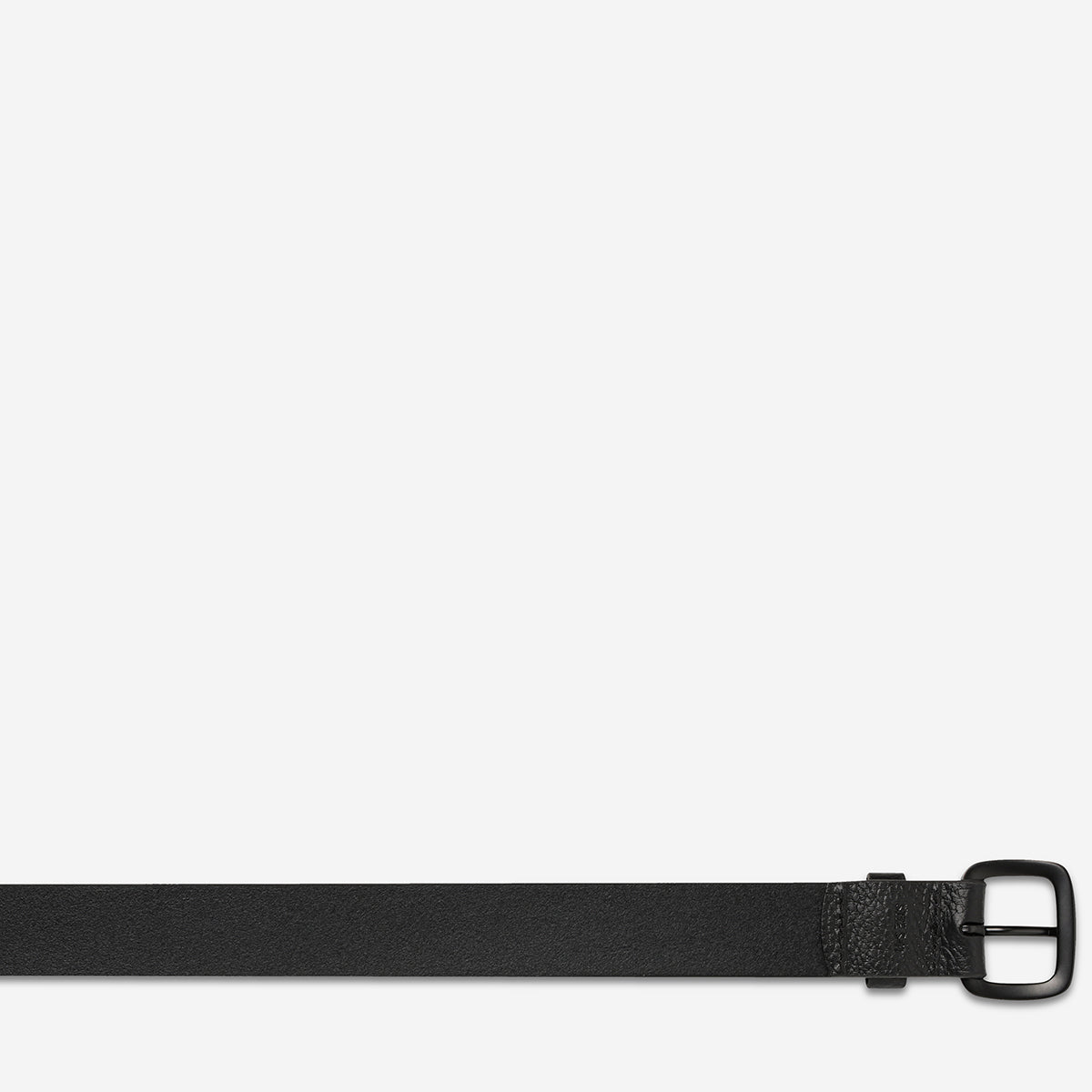 Ease Up Belt - Adjustable Black Waist Belt for Men & Women - Comfortable Support for Work, Travel & Everyday Wear