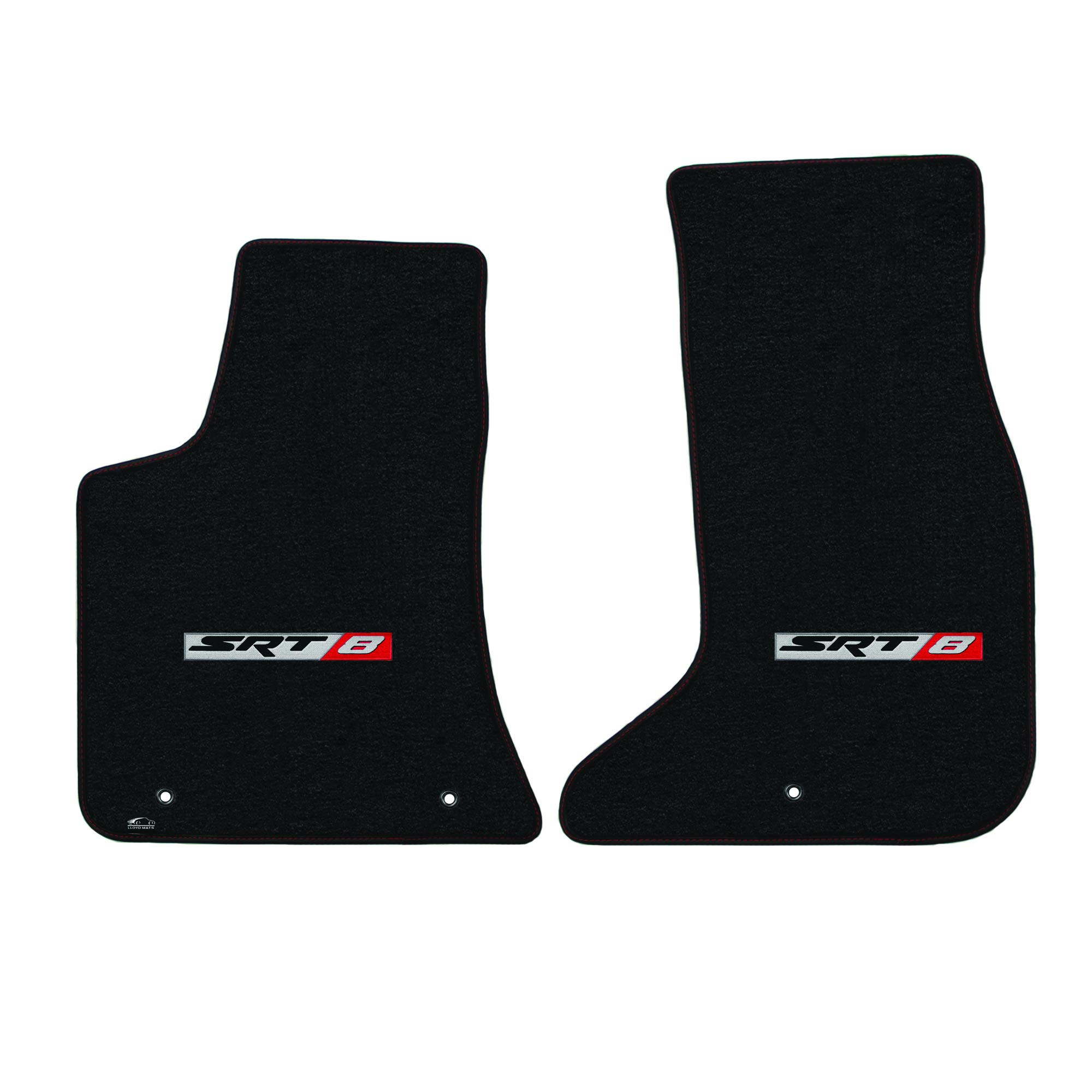 Premium Custom-Fit Carpeted Floor Mats for Dodge Challenger 2011-2023 | Luxury Car Floor Liners (Charcoal, 2-Piece Set) - Perfect for All-Weather Protection & Enhanced Interior Style