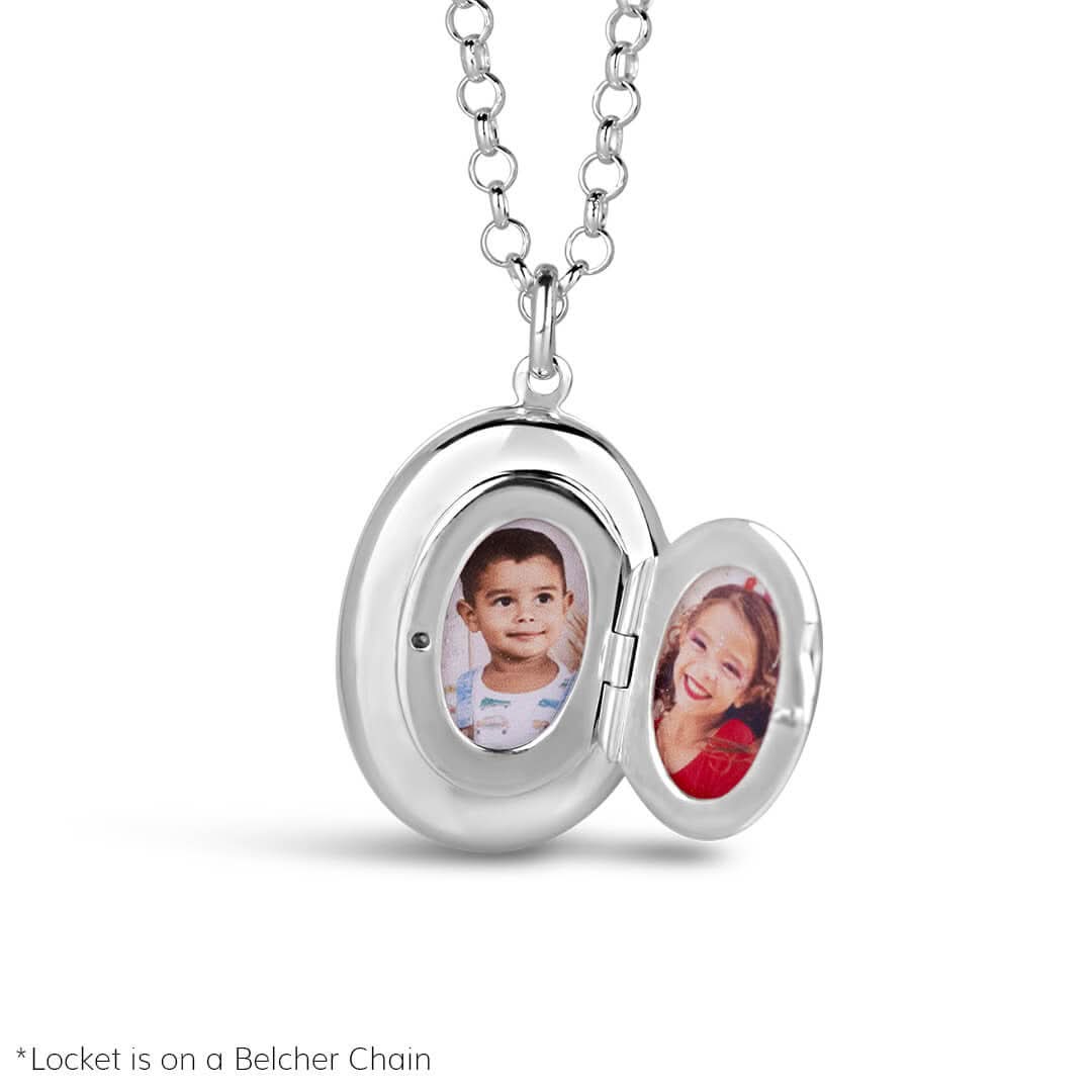 Elegant Silver Mum Locket Necklace - Perfect Gift for Mother's Day, Birthday & Anniversary | Heart Pendant Jewelry for Women