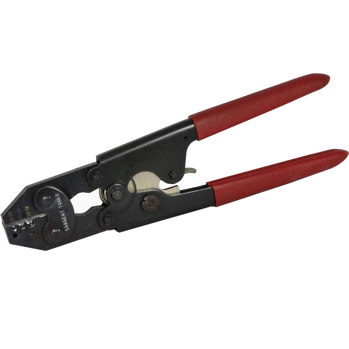 SARGENT Tools 3137 CT Commercial Grade Butt Splices Crimper Tool - Heavy Duty Wire Connector Crimping for Automotive, Marine & Electrical Applications