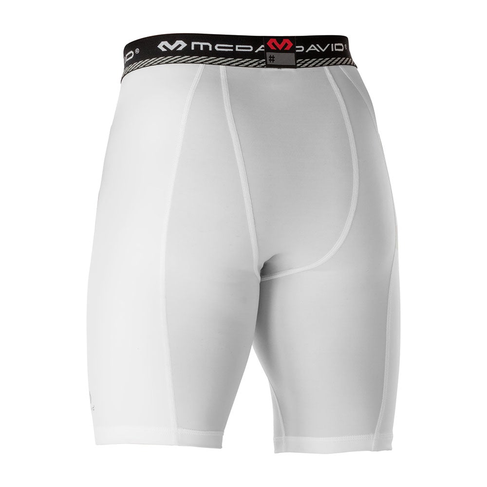 Men's Double Compression Sliding Shorts with Cup Pocket - Moisture Wicking Workout Shorts for Running, Gym & Sports Training