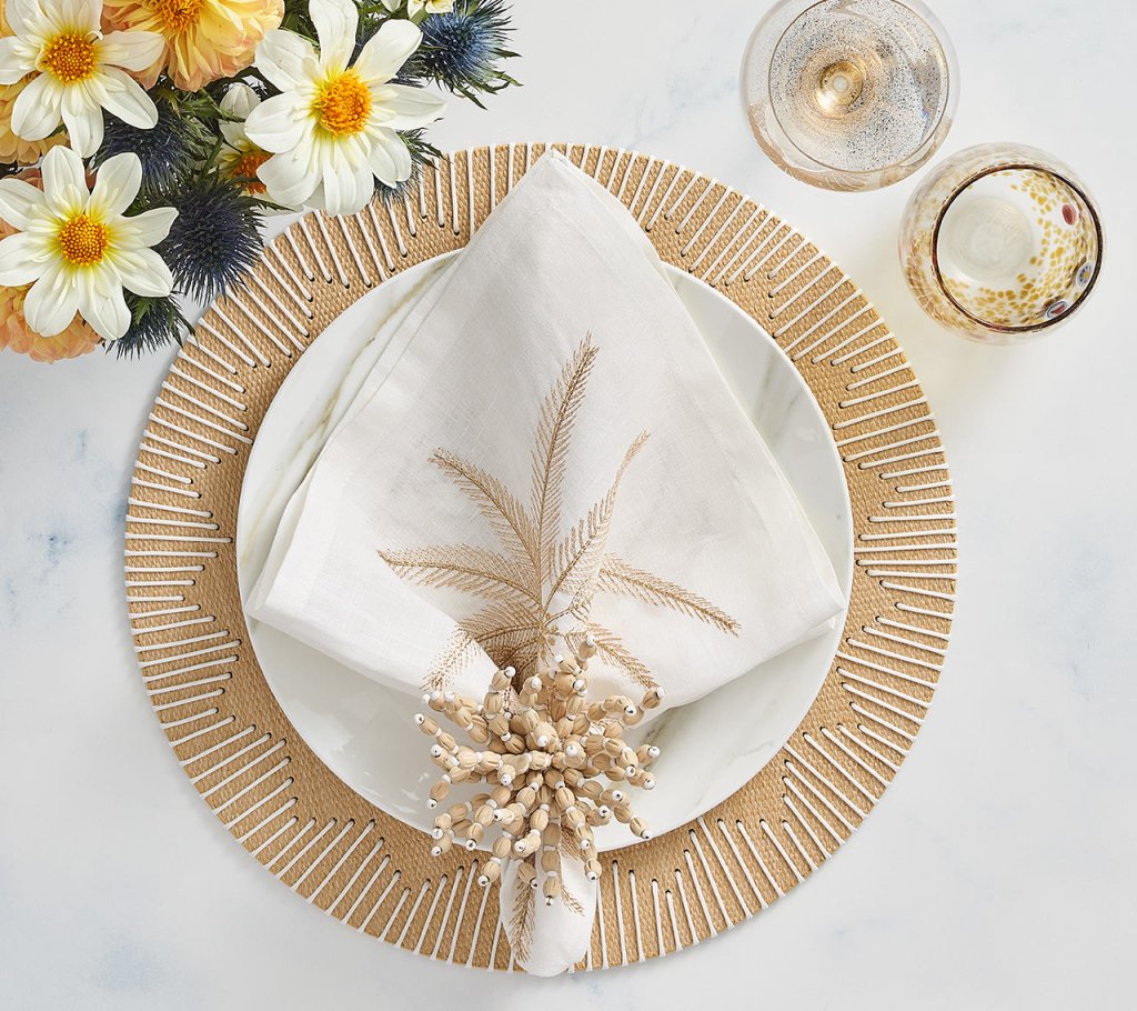 Premium Dream Weaver Placemats Set of 4 - Waterproof & Heat-Resistant Table Mats for Dining, Kitchen, and Party Decor - Elegant Home Decor Accessories for Everyday Use and Special Occasions