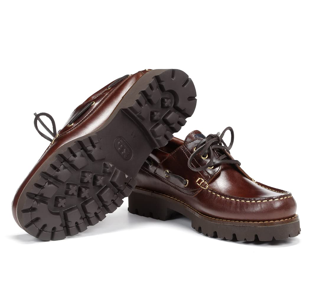 Fluchos Men's Richfield Nautical Boat Shoes - Comfortable Slip-On Deck Shoes for Men | Perfect for Sailing, Boating & Casual Wear