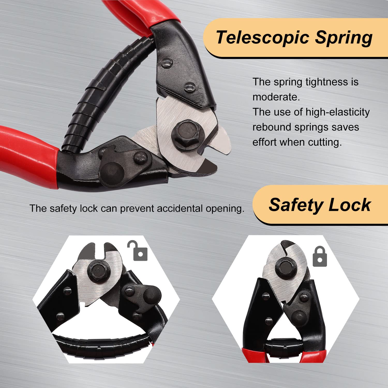 73Pcs Bicycle Brake & Shifter Cable Kit with Cable Cutter, End Caps & O-Rings - Stainless Steel Wire Cutter Set for Mountain & Road Bikes - Perfect for Bike Maintenance & Repair