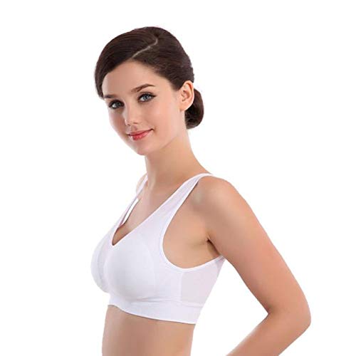 Women's Thin Sports Bra - Breathable Fitness Yoga Top for Running, Gym & Workouts - No Mat Stretch Wireless Comfort - Perfect for Yoga, Pilates & Active Lifestyles