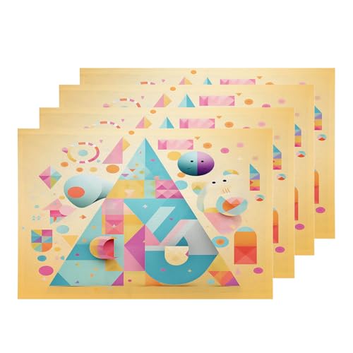 Blue Geometric Shapes01 Blue4