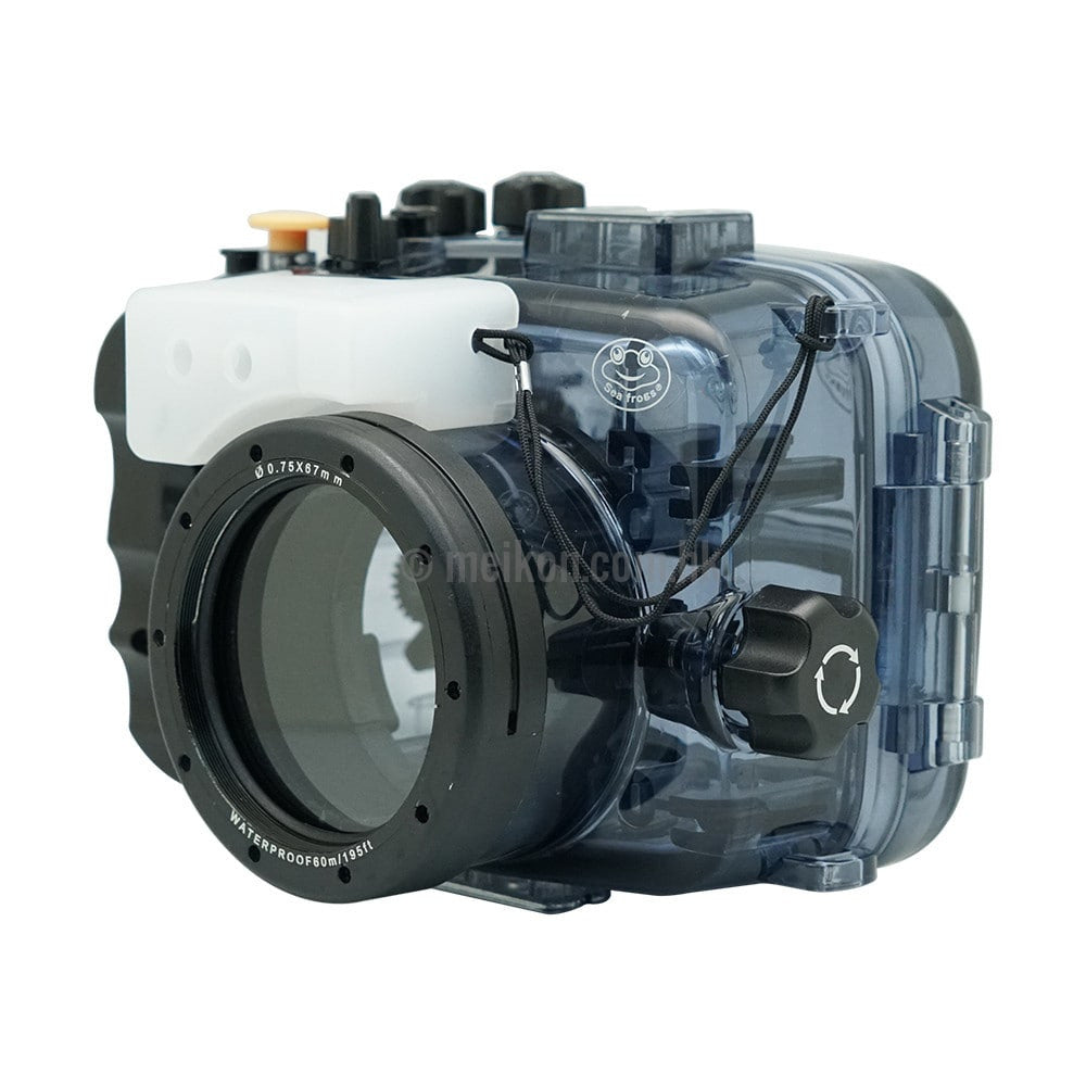 Sony A6500 A6400 A6300 A6000 Underwater Camera Housing - 60m/195ft Waterproof Case for Scuba Diving, Snorkeling & Marine Photography | SeaFrogs Professional Dive Housing