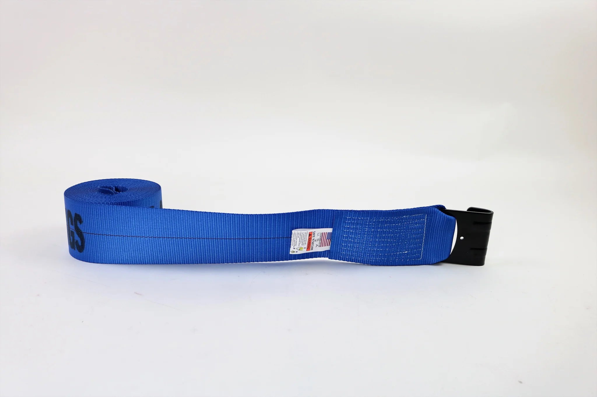 4-Pack 40' Winch Straps with Flat Hooks - Heavy Duty Tie Down Straps for Trucks, Trailers & Off-Road Vehicles - Perfect for Securing ATVs, Motorcycles & Cargo During Transport