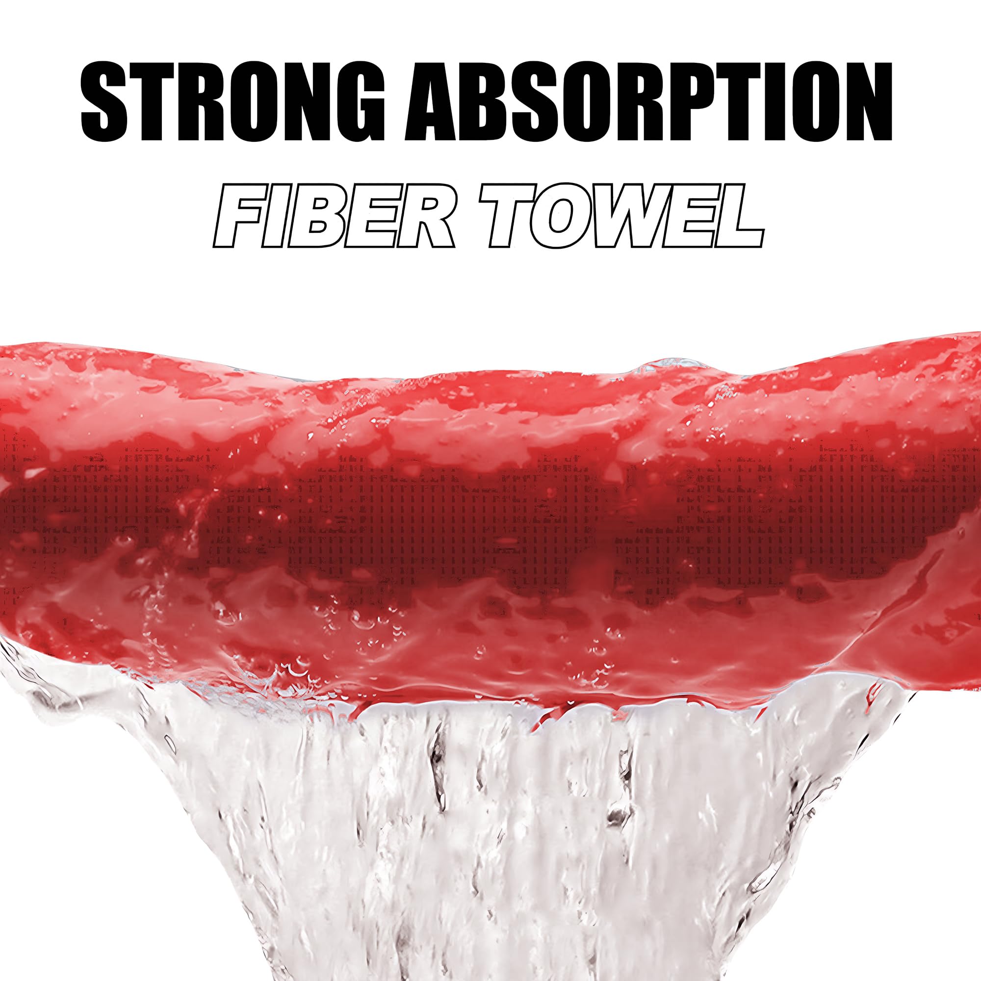 Premium Magnetic Golf Towel with Clip - Microfiber Waffle Design for Superior Grip | Strong Industrial Magnet for Golf Balls, Bags & Carts | Perfect for Golf Course, Driving Range & Practice Sessions (Red)