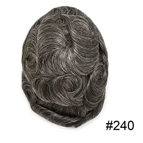240# 2# Darkest Brown + 40% Synthetic Grey-120% Density