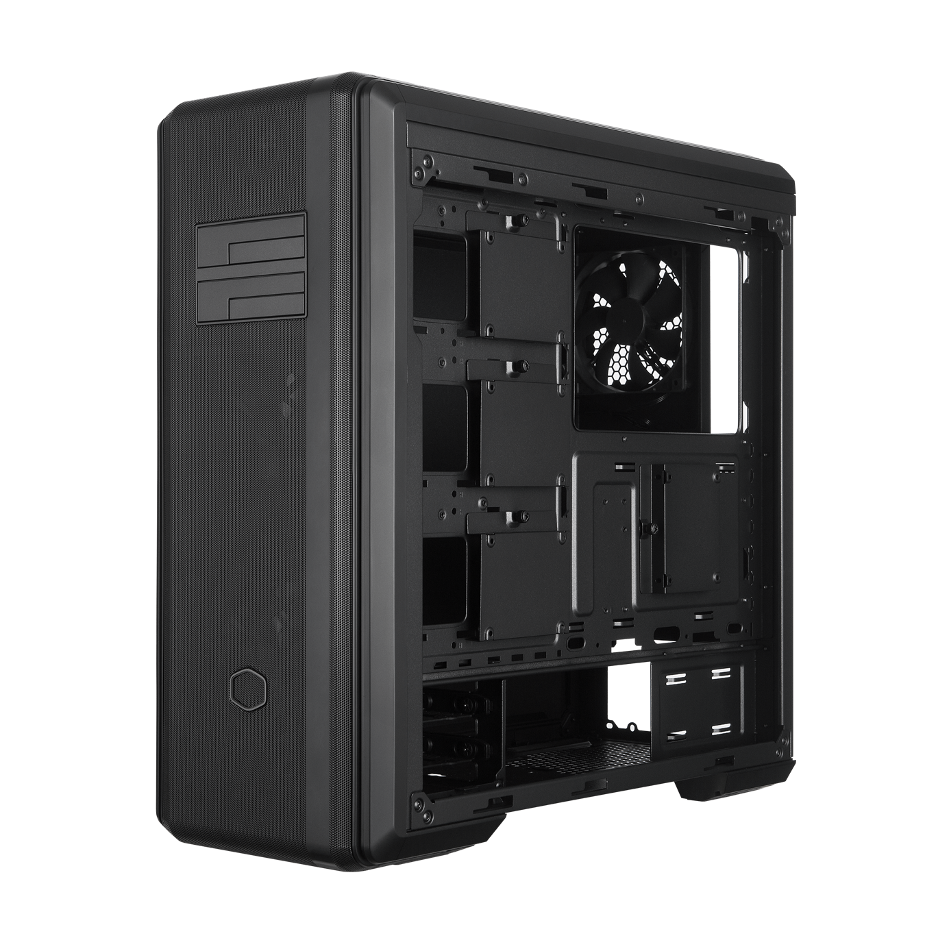 Cooler Master MasterBox NR600P Mesh Mid-Tower ATX PC Case with Tempered Glass Side Panel - High Airflow Gaming Computer Case for Optimal Cooling Performance