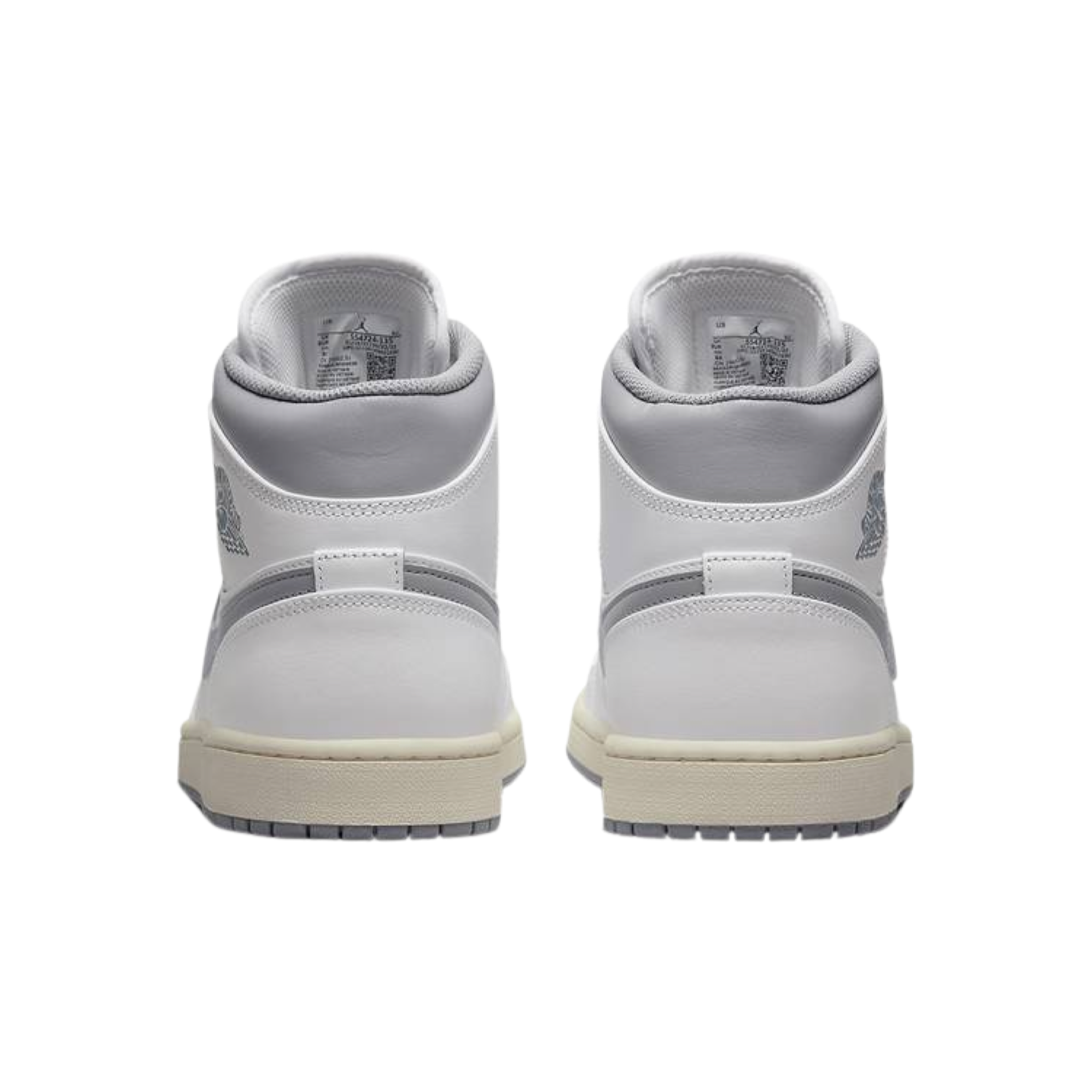 Air Jordan 1 Mid Sneakers - White Stealth Basketball Shoes for Men | Comfortable Athletic Shoes for Running, Gym & Streetwear Fashion