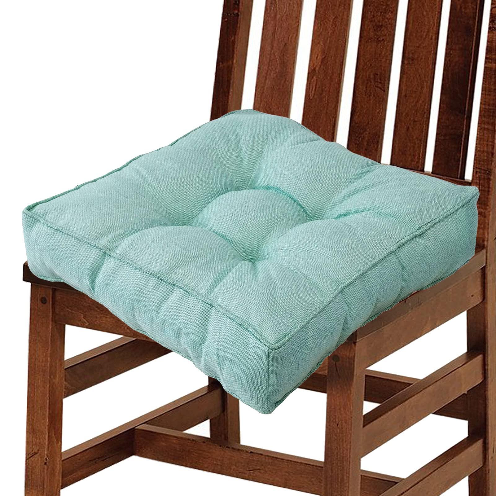 BAOFI 19x19x3.5in Square Chair Cushion - Ultra Soft Seat Pad for Dining Chairs, Office Chairs & Car Seats - 22 Vibrant Colors - Perfect for Home, Office & Travel Comfort