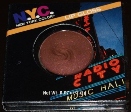 N.Y.C. Scene Stealers Lip Gloss - 544A03 Radio City, 0.07 Oz | Hydrating & Shiny Lip Gloss for Everyday Wear, Parties & Special Occasions