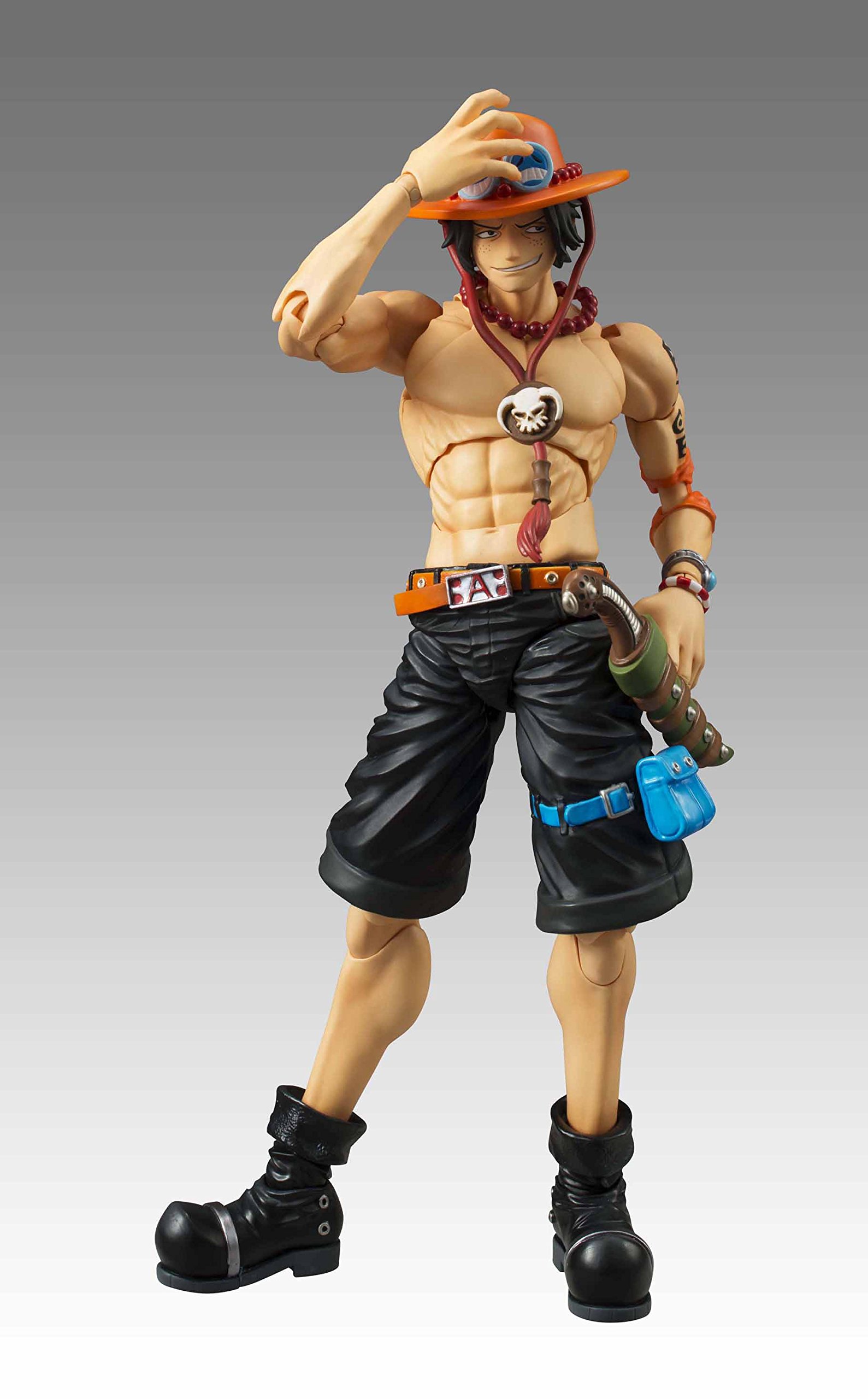 Megahouse One Piece Portgas D. Ace Variable Action Heroes Collectible Action Figure - Anime Display & Gift for Fans