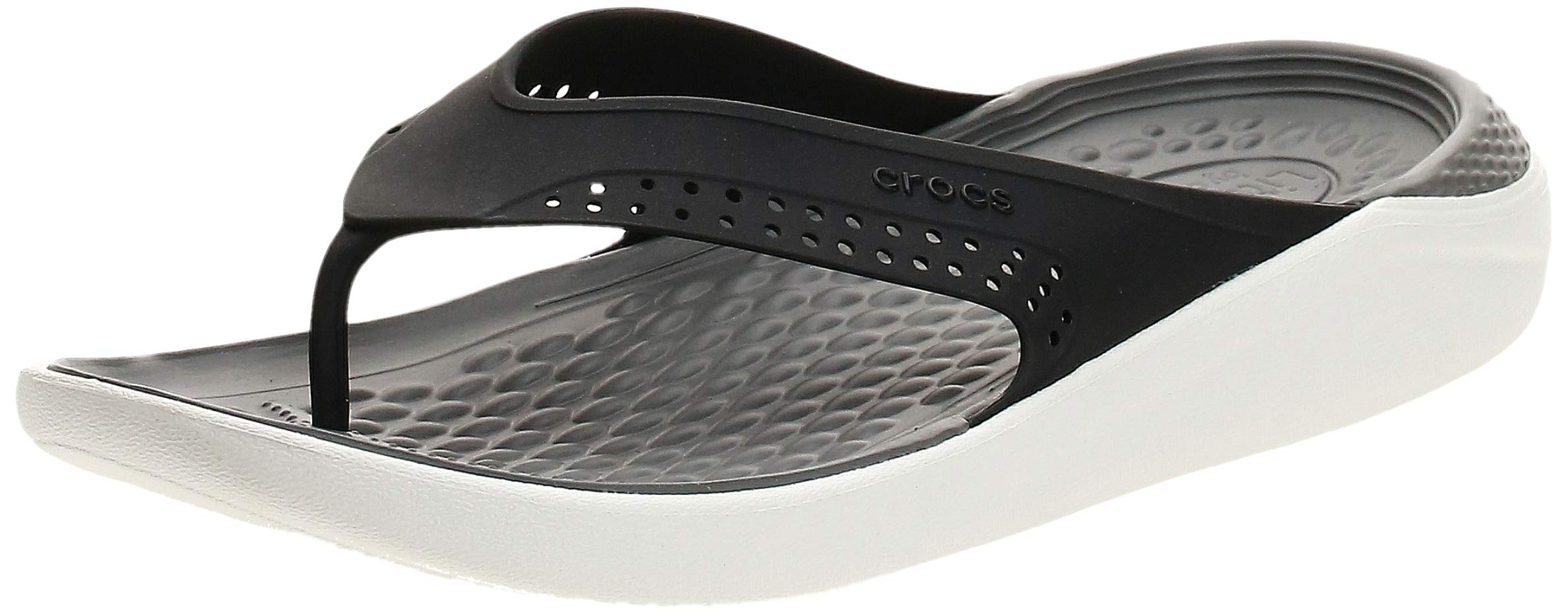 Crocs Unisex-Adult Literide Flip Flops Sandals - Lightweight Comfortable Beach & Pool Slides for Men and Women | Perfect for Summer, Vacation, and Casual Wear