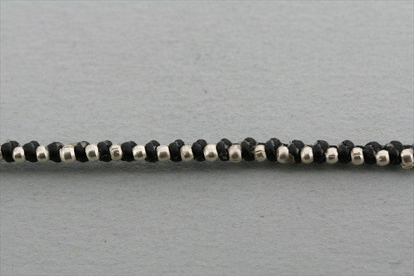 Elegant Black Multi Small Bead Necklace for Women - Perfect for Casual, Party & Everyday Wear