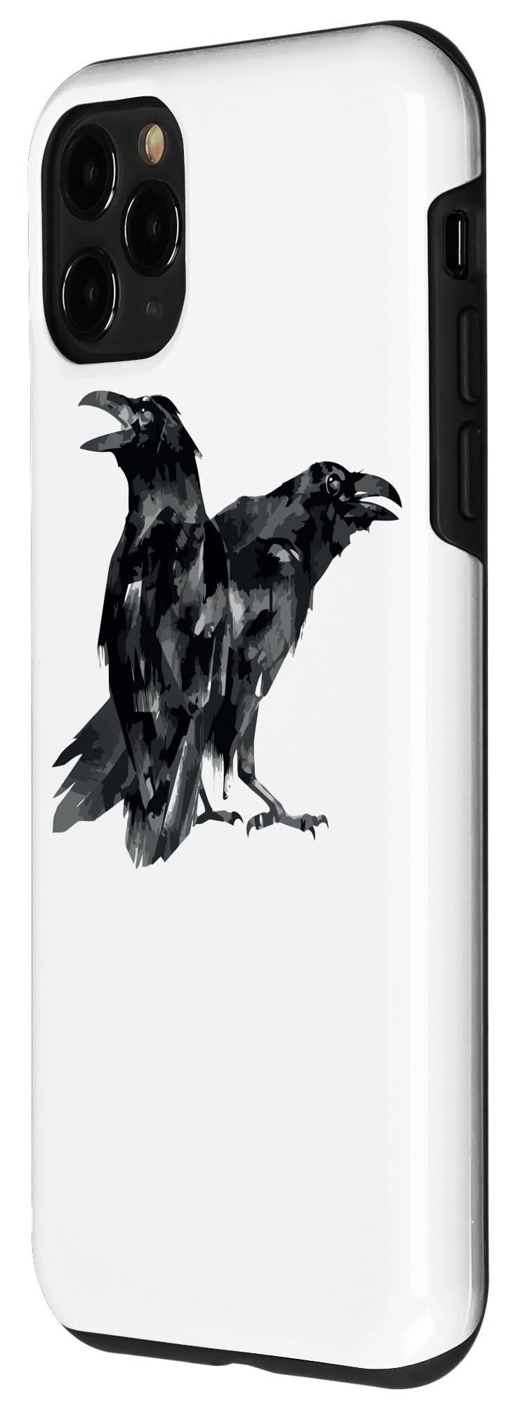 iPhone 11 Pro Case - Premium Raven & Crow Design - Shockproof Protective Phone Cover for iPhone 11 Pro - Perfect for Nature Lovers & Gothic Style Enthusiasts - Ideal for Daily Use, Outdoor Adventures & Unique Fashion Statement