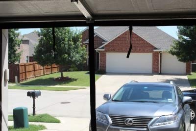 12' x 7' Garage Screen with Zipper & Storage Kit - Easy to Assemble & Walk Through - Perfect for Outdoor Patio, Backyard, and Workshop Protection