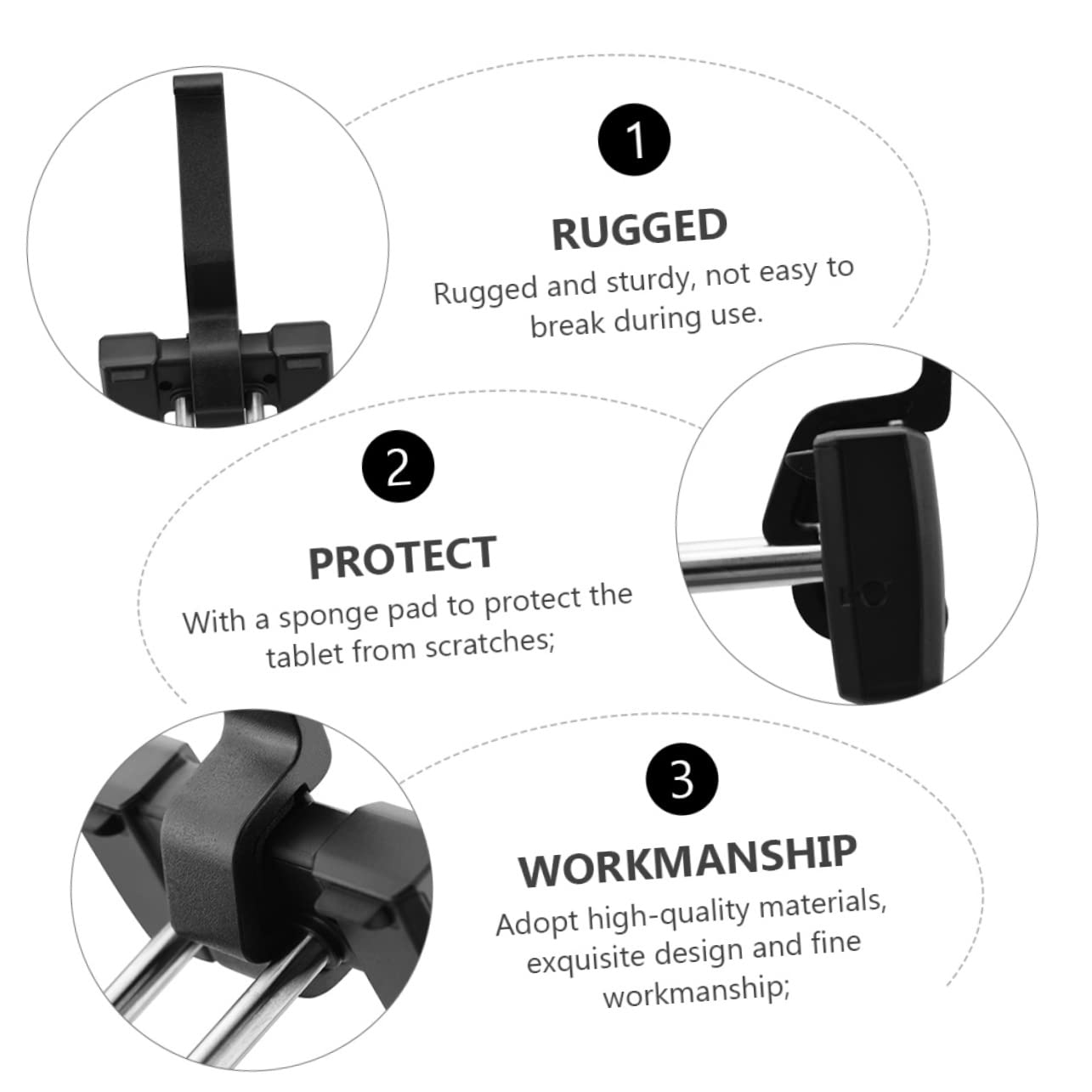 UKCOCO 2-Pack Remote Controller Extension Bracket with Phone Holder - Adjustable Stand for DJI Drone Controllers, Smartphones & Tablets - Perfect for Aerial Photography & FPV Flying