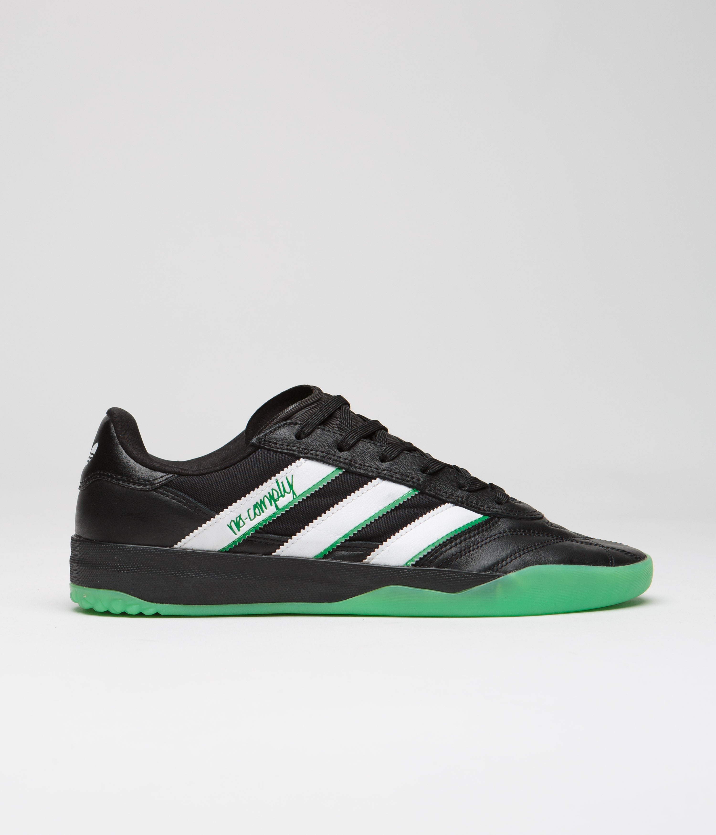 Adidas x No Comply x Austin FC Copa Premiere Soccer Cleats - Core Black/FTWR White/Real Green - Lightweight Football Shoes for Men - Perfect for Turf Games & Training Sessions