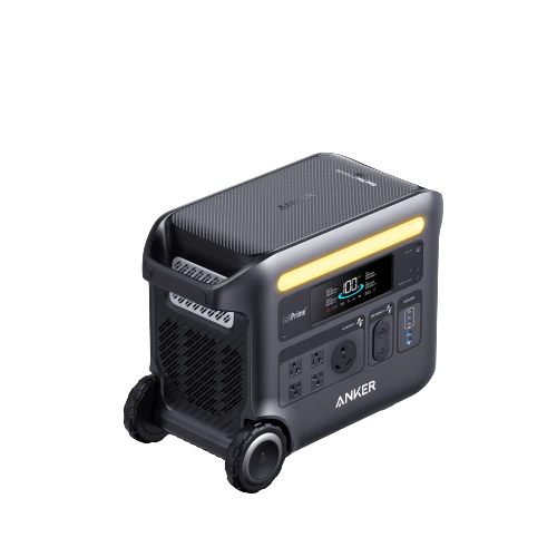 Anker SOLIX F2600 Portable Power Station 2560Wh 2400W with WiFi Remote Control - Perfect for Camping, Emergency Backup & Off-Grid Power