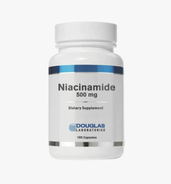 Douglas Labs Niacinamide 500mg Vitamin B3 Supplement - Supports Skin Health & Metabolism - Perfect for Daily Wellness Routine & Anti-Aging Skincare