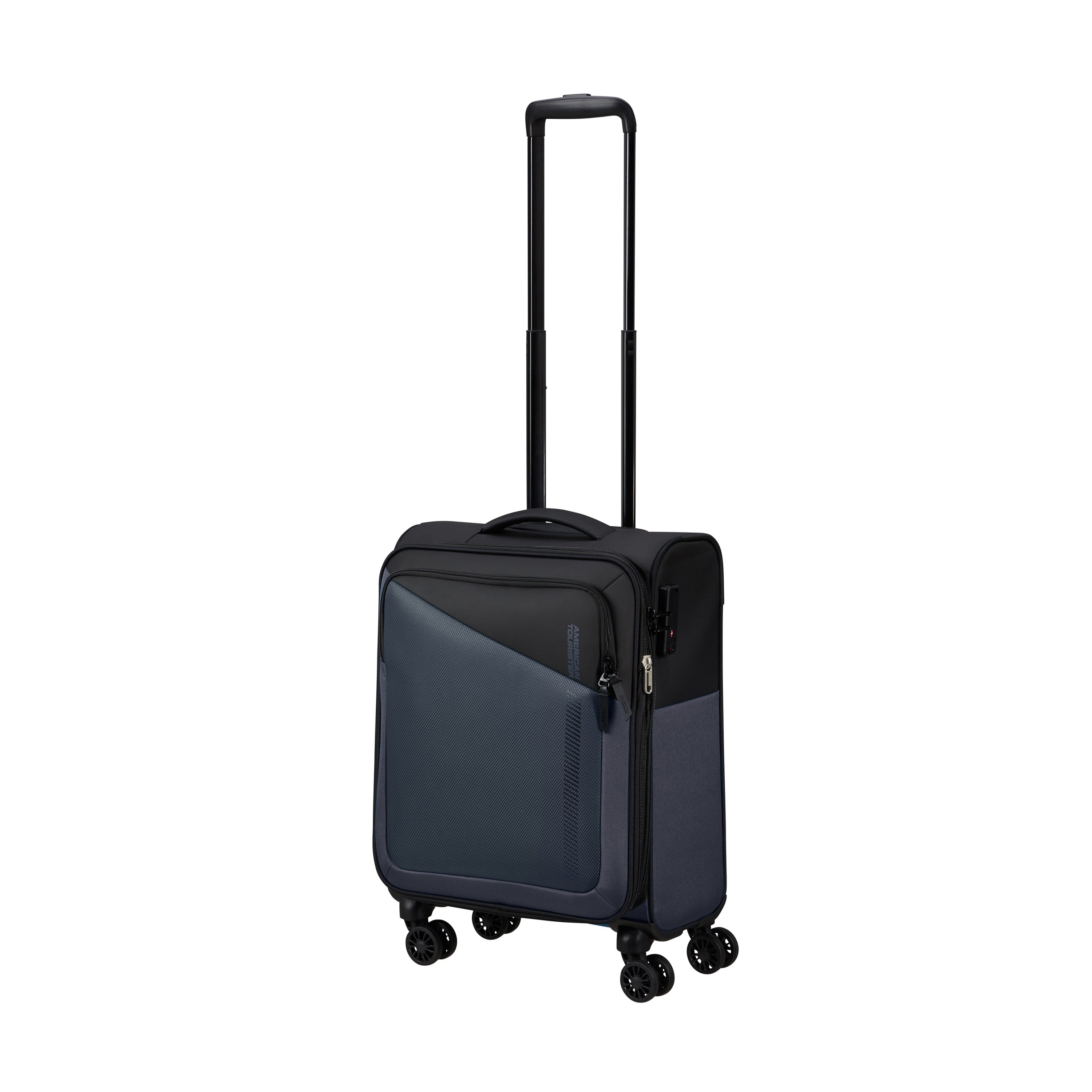 American Tourister Daring Dash Expandable Spinner Carry On Luggage - Lightweight Suitcase for Air Travel, Business Trips & Weekend Getaways