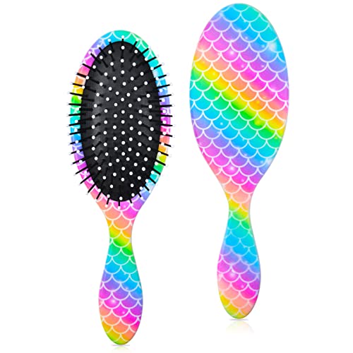 Kids Wet Hair Brush - Detangling Brush for Girls & Women, Pain-Free for Thick Hair - Bath & Styling Essential