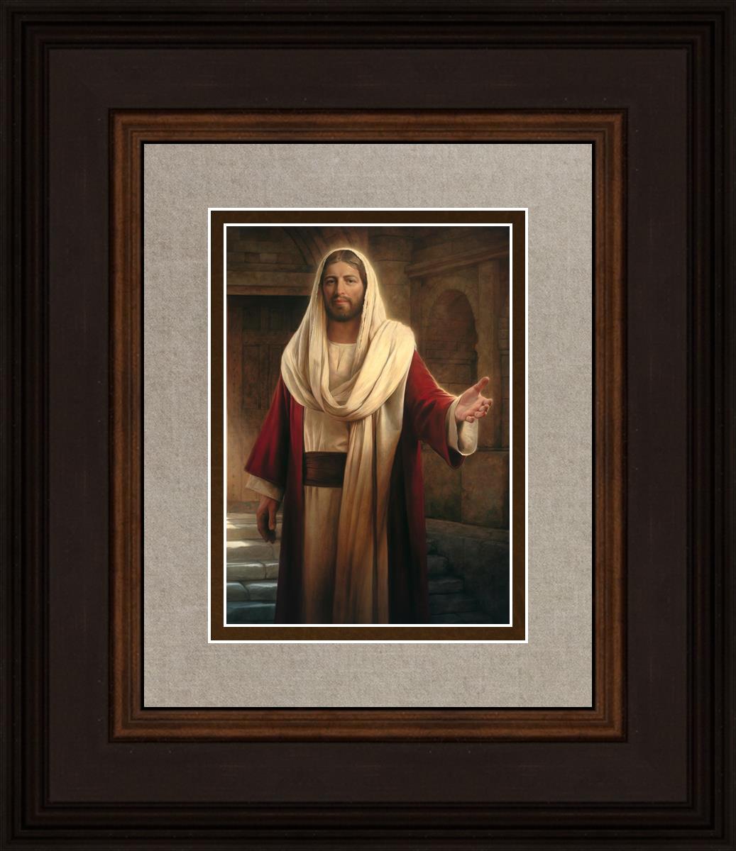 Come Follow Me by Howard Lyon - Inspirational Christian Art Print for Home, Church & Office Decor