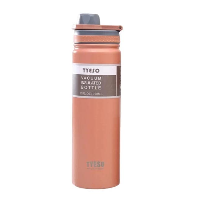 Stainless Steel Vacuum Insulated Water Bottle - Hot & Cold Thermo Flask for Travel, Office, School