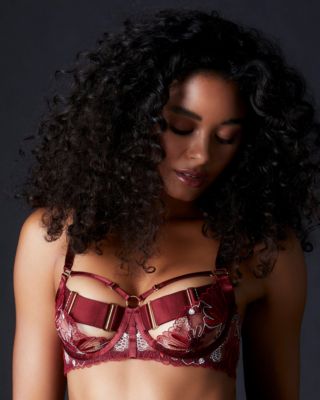 Botanica Balconette Wire Bra - Comfortable Lace Underwire Bra for Women, Perfect for Everyday Wear & Special Occasions