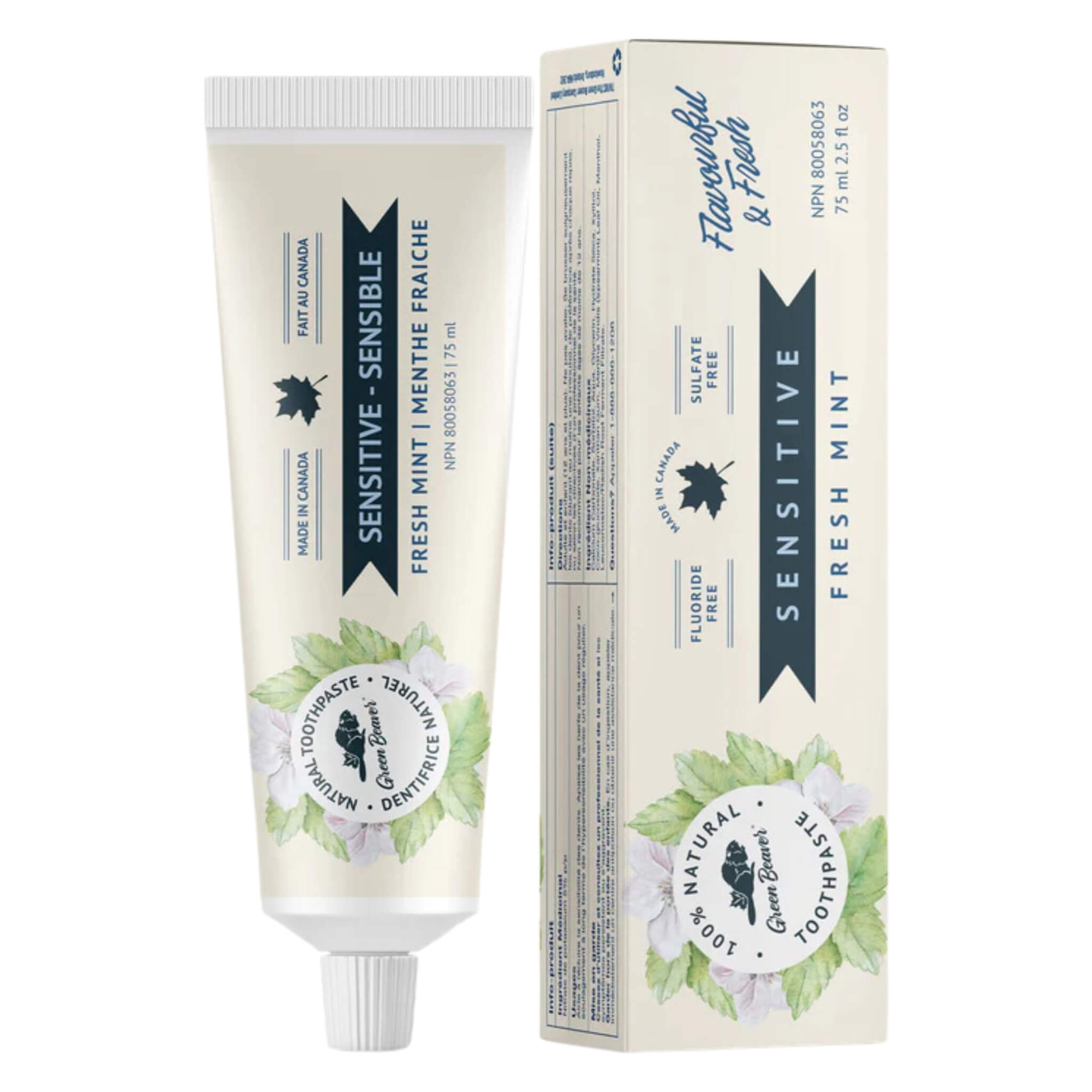 Best Sensitive Toothpaste for Tooth Pain Relief - Enamel Repair & Whitening - Gentle Mint Flavor - Ideal for Daily Use & Sensitive Teeth Care