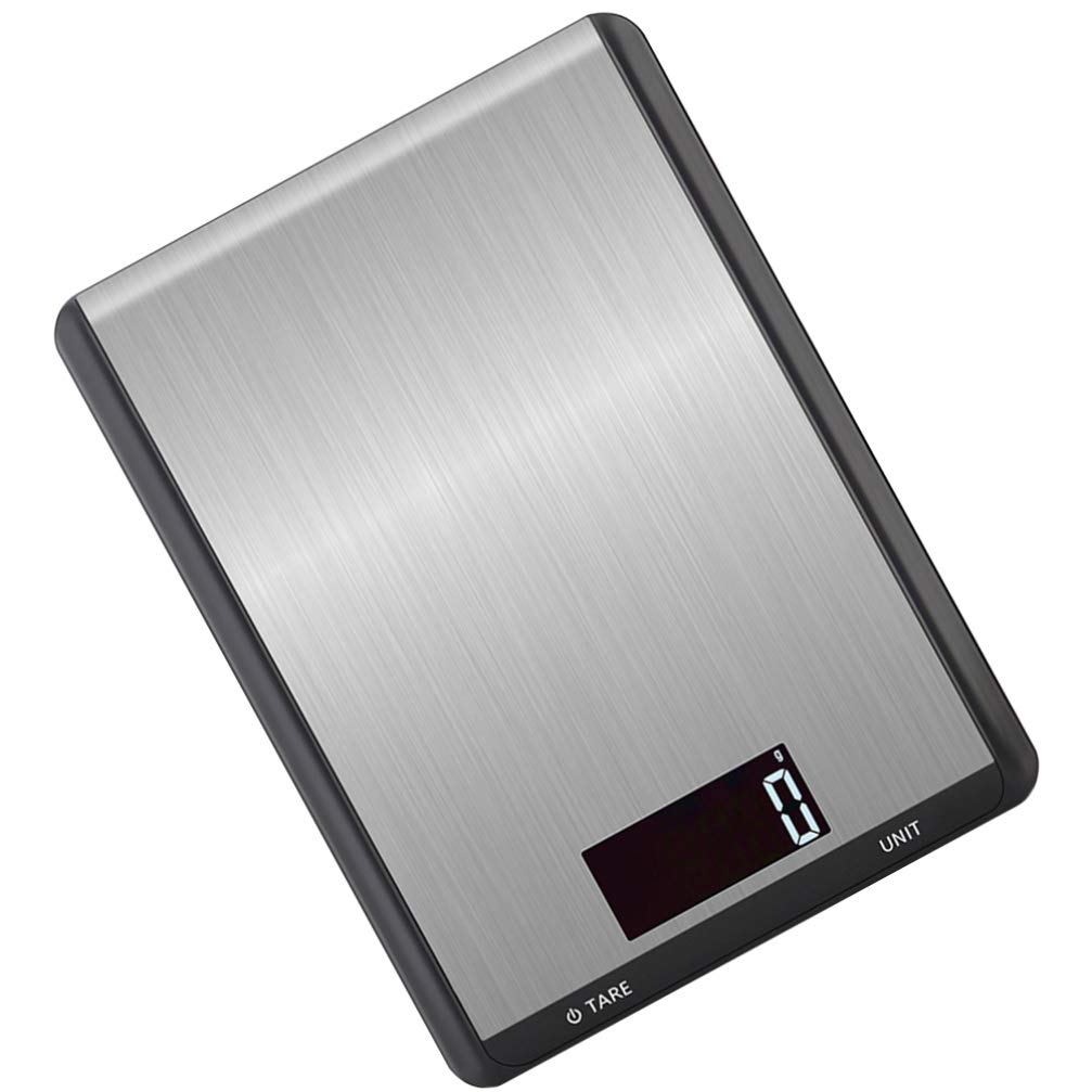 **Precision Digital Kitchen Scale - Stainless Steel Food Scale for Cooking, Baking & Meal Prep - High Accuracy Weight Scale for Meat, Ingredients & Portion Control (Battery Not Included, Random Color) - Perfect for Home Chefs & Bakers**