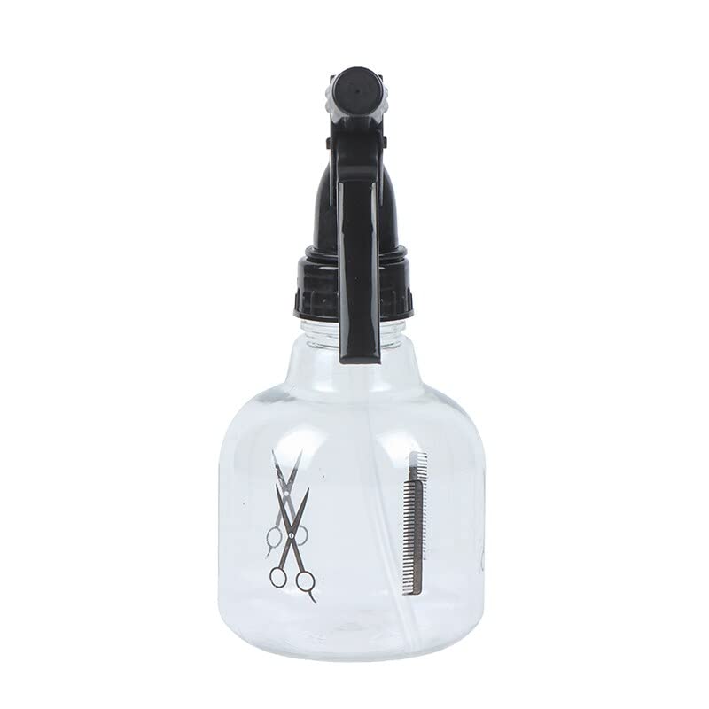 APSAMBR 250ml Plastic Spray Bottle - Hair Styling, Salon, Plant Misting & Flower Watering - Reusable Fine Mist Sprayer for Hairdressing, Gardening & Home Cleaning