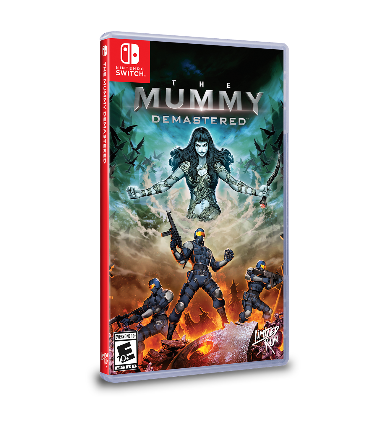 The Mummy Demastered - Limited Run #86 Nintendo Switch Game | Horror Action Adventure for Halloween Gaming & Retro Game Collectors