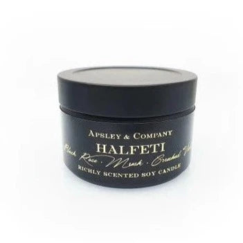 Luxury Halfeti Scented Travel Candle 150g - Premium Compact Candle for Home, Office & Gifts by Apsley and Company | Perfect for Travel, Relaxation & Aromatherapy