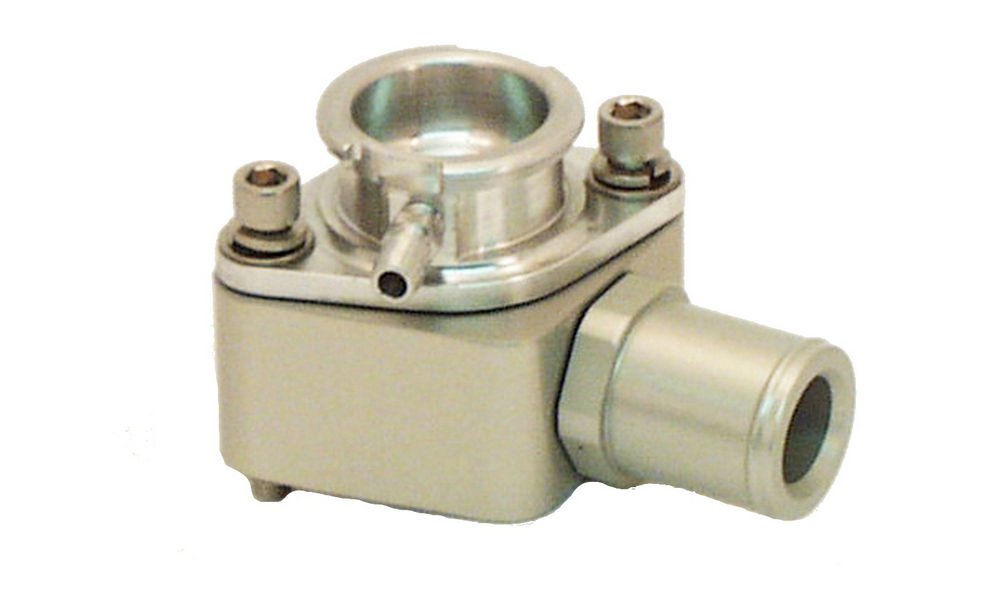 Canton Racing Products 80-005 Billet Aluminum Water Filler Neck with 1.5