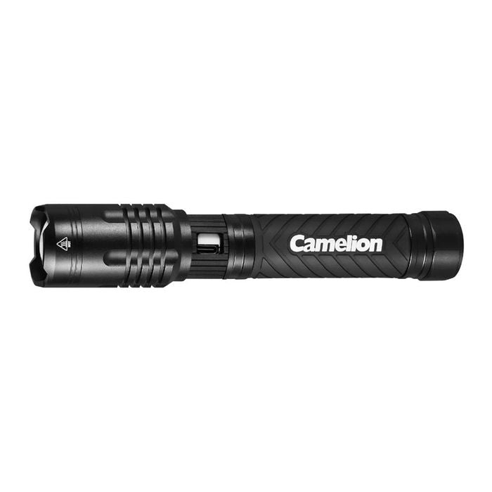 Camelion RT301 2000 Lumens Rechargeable LED Flashlight - High Power Waterproof Torch for Camping, Hiking, Emergency & Outdoor Adventures