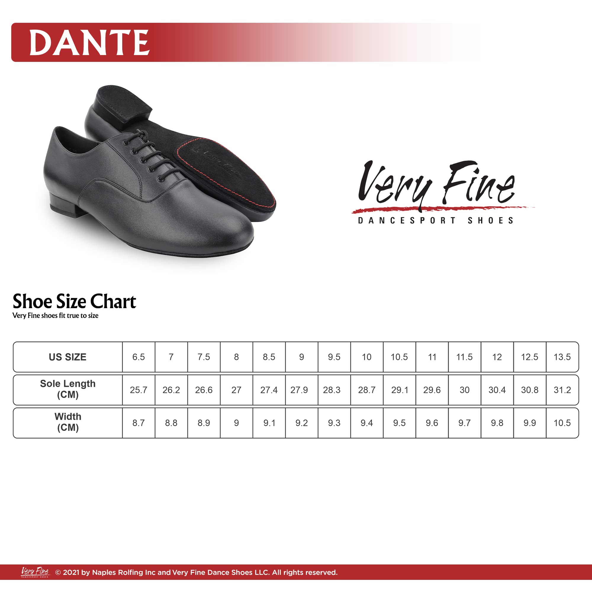 Premium Men's Dante Dance Shoes - Comfortable & Stylish Ballroom Latin Tango Salsa Dance Shoes for Professional & Social Dancing