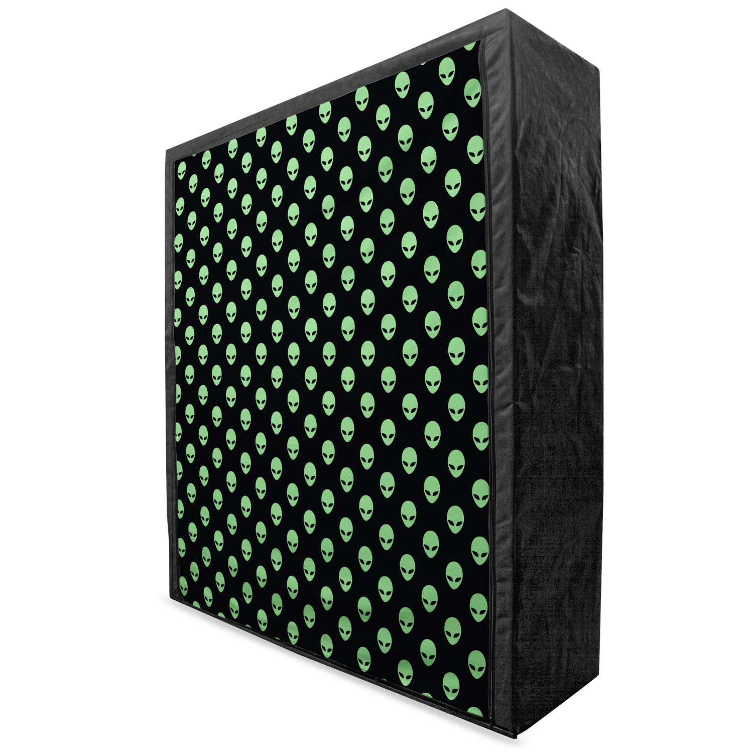 Ambesonne Alien-Themed Portable Fabric Wardrobe - 59