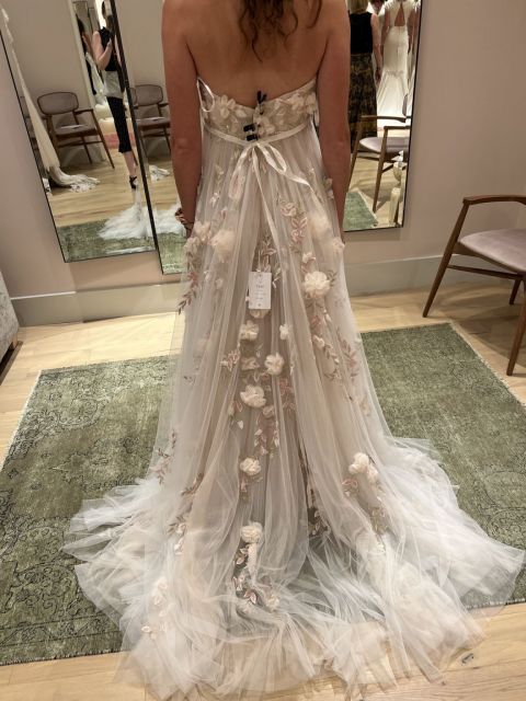 BHLDN Wtoo Tippi Wedding Gown - Elegant Lace Bridal Dress for Bride, Perfect for Beach, Garden & Outdoor Ceremonies